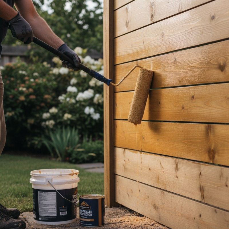 Local Deck Sealing pros at work