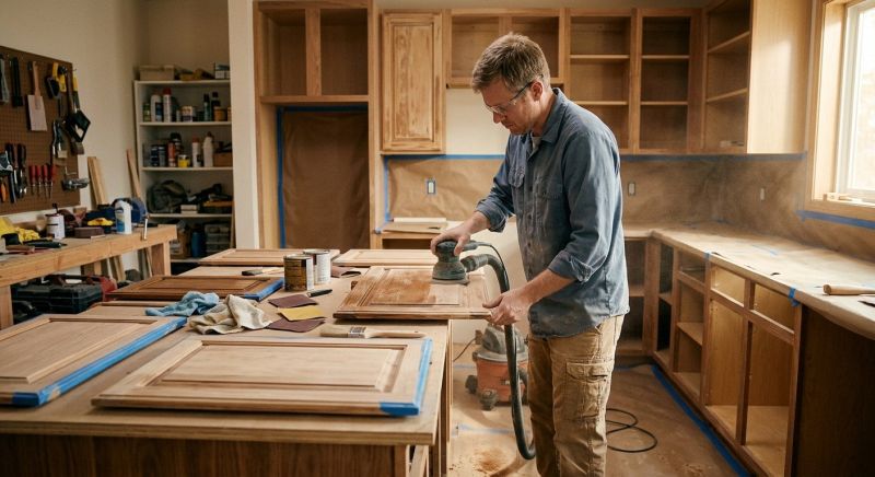 Cabinet Glazing Service in Bloomington, IN